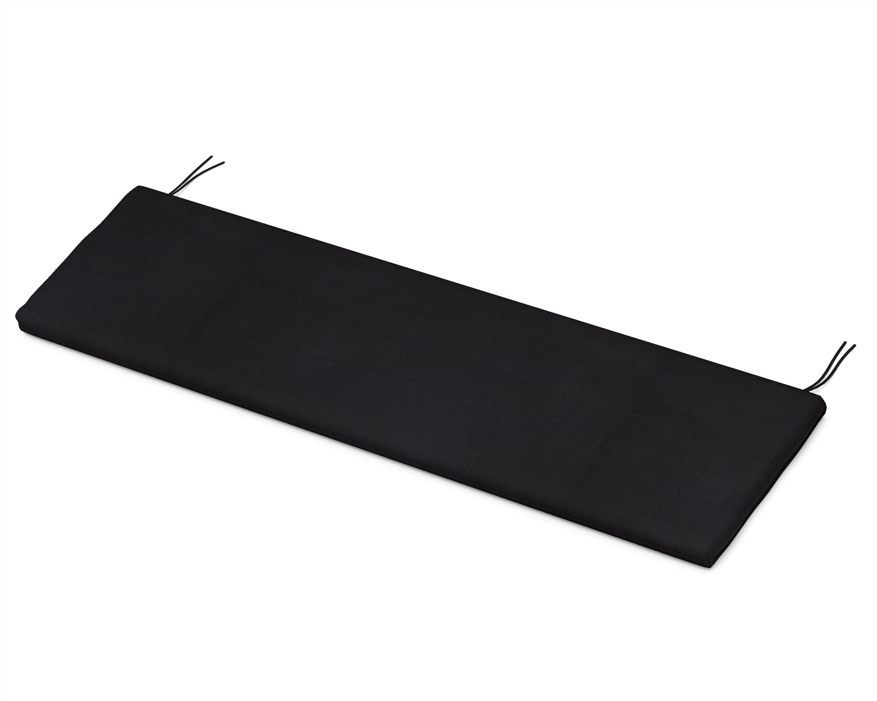 Bench Seat Cushion - 17.5"D x 55"W x 2.5"H in Midnight Linen