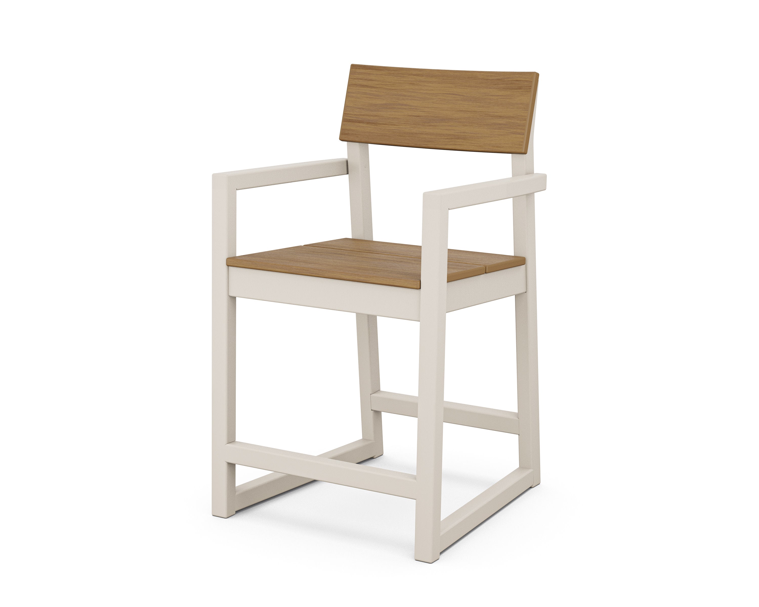 EDGE Counter Arm Chair in Sand / Natural