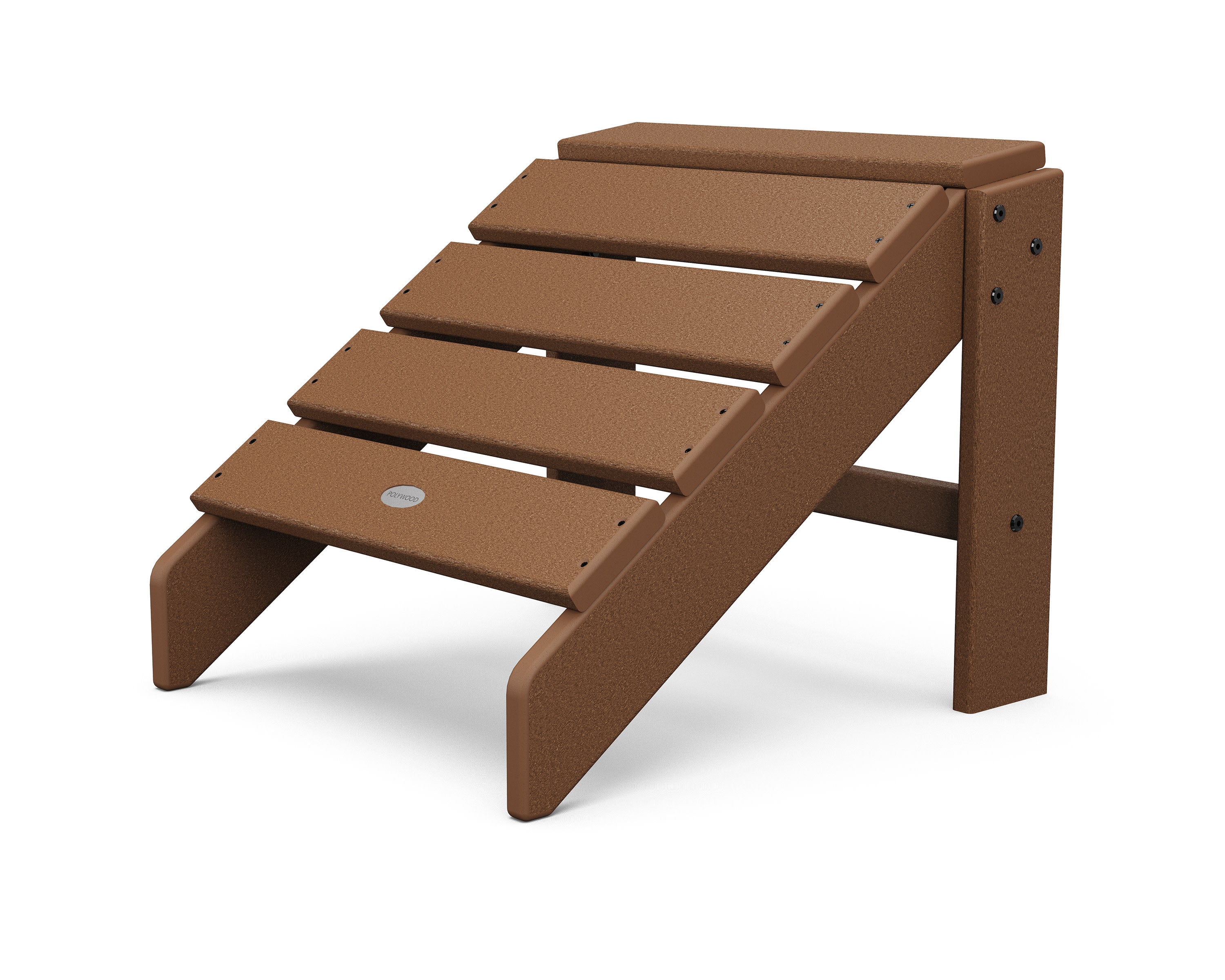 South Beach Ottoman in Teak
