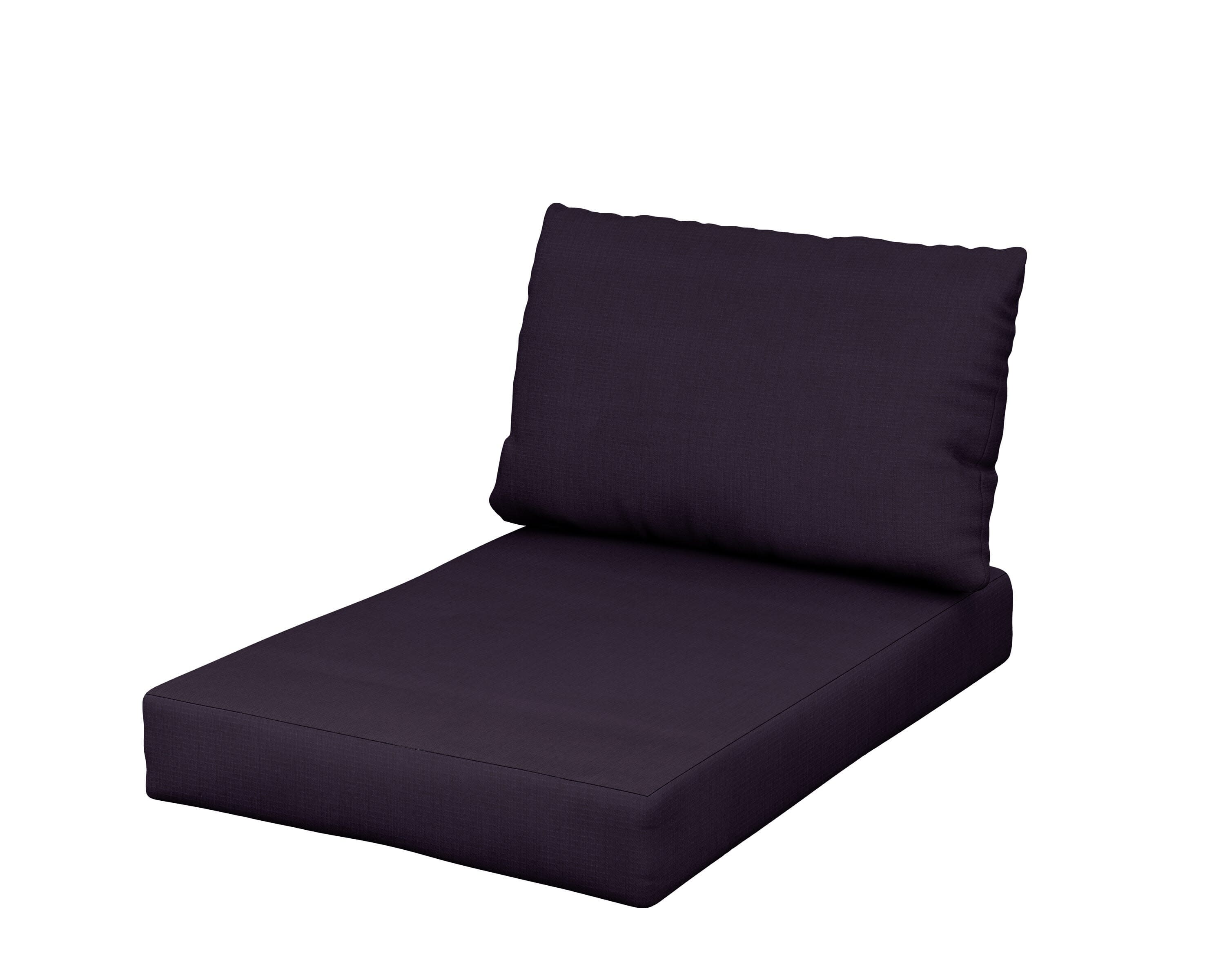 Daybed Swing Seat/Back Cushion in Navy Linen